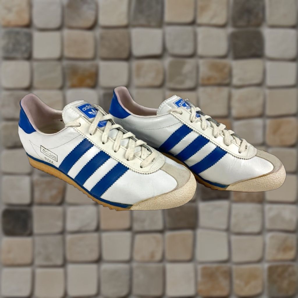 adidas gazelle silver green womens Vintage Adidas Universal Sneakers US 7  dla dushy