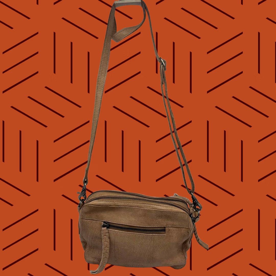 Vintage Day & Mood Tan Crossbody Pre-Owned Size ONE SIZE - 1 Thumbnail