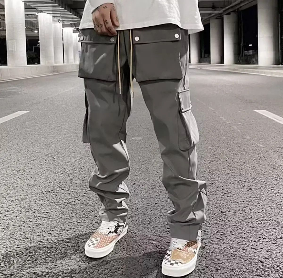 image of Vintage Streetwear Denim Jeans in Brown, Men's (Size 32)
