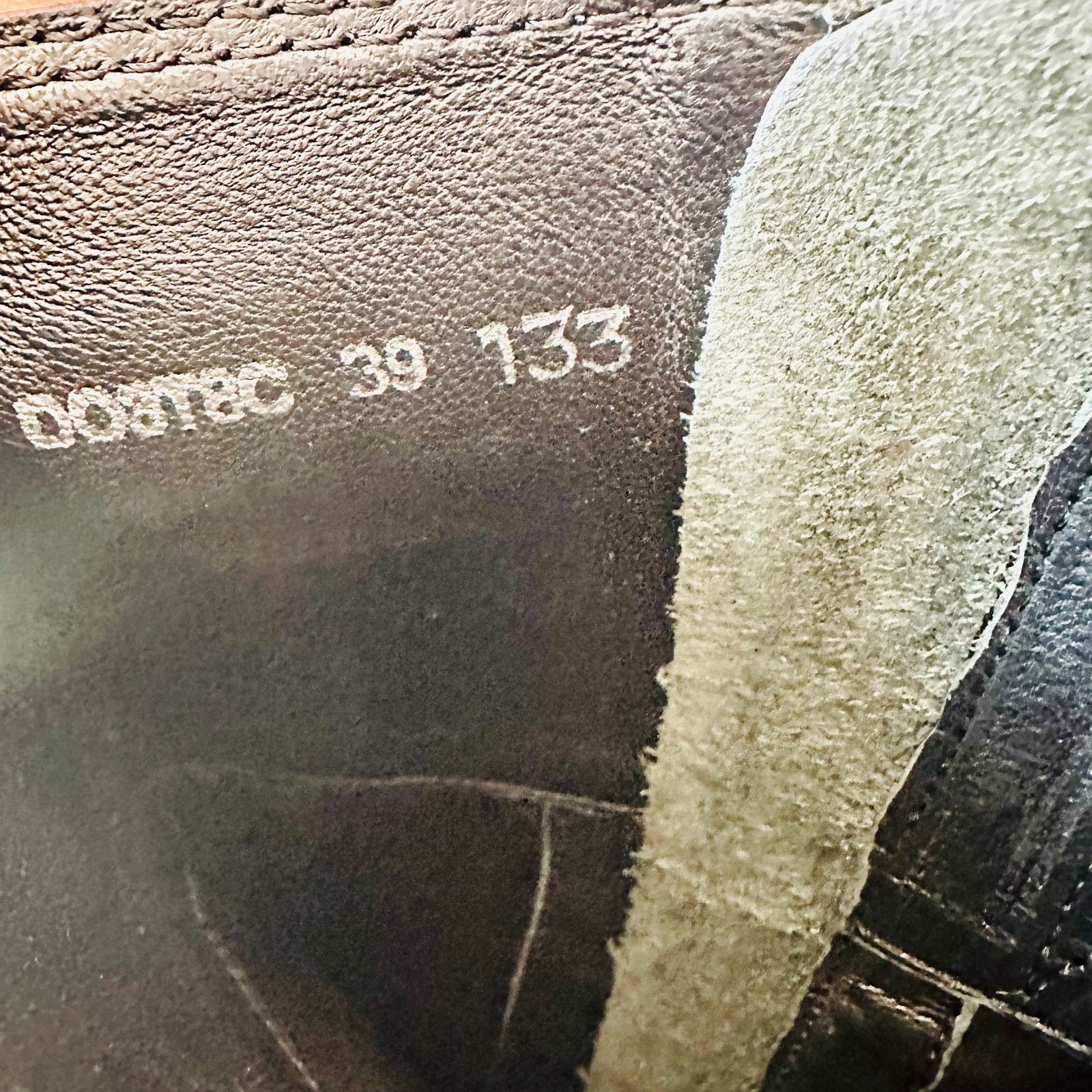 Geox GEOX Repspira Dark Brown Black Leather Studded Riding Boots Size US 9 / IT 39 - 11 Thumbnail