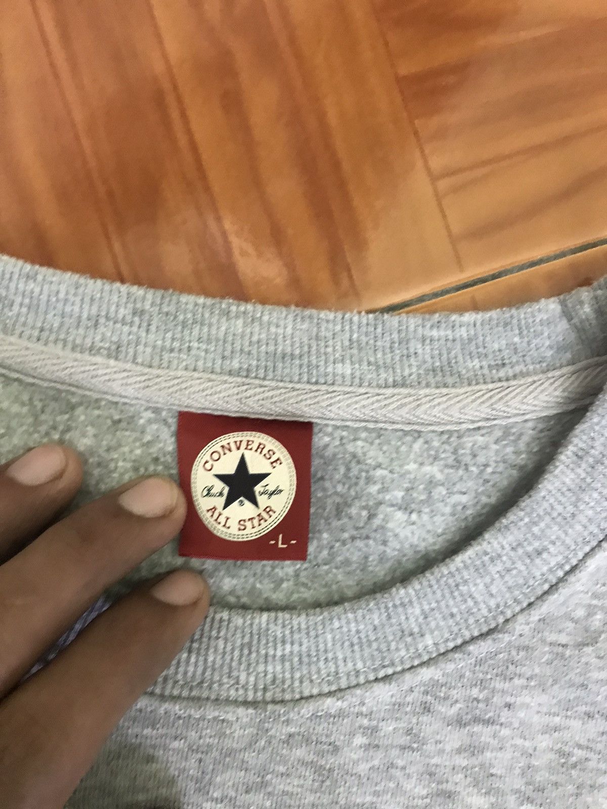 Converse sweatshirt‼️‼️ CONVERSE ALL STAR Size US L / EU 52-54 / 3 - 3 Thumbnail