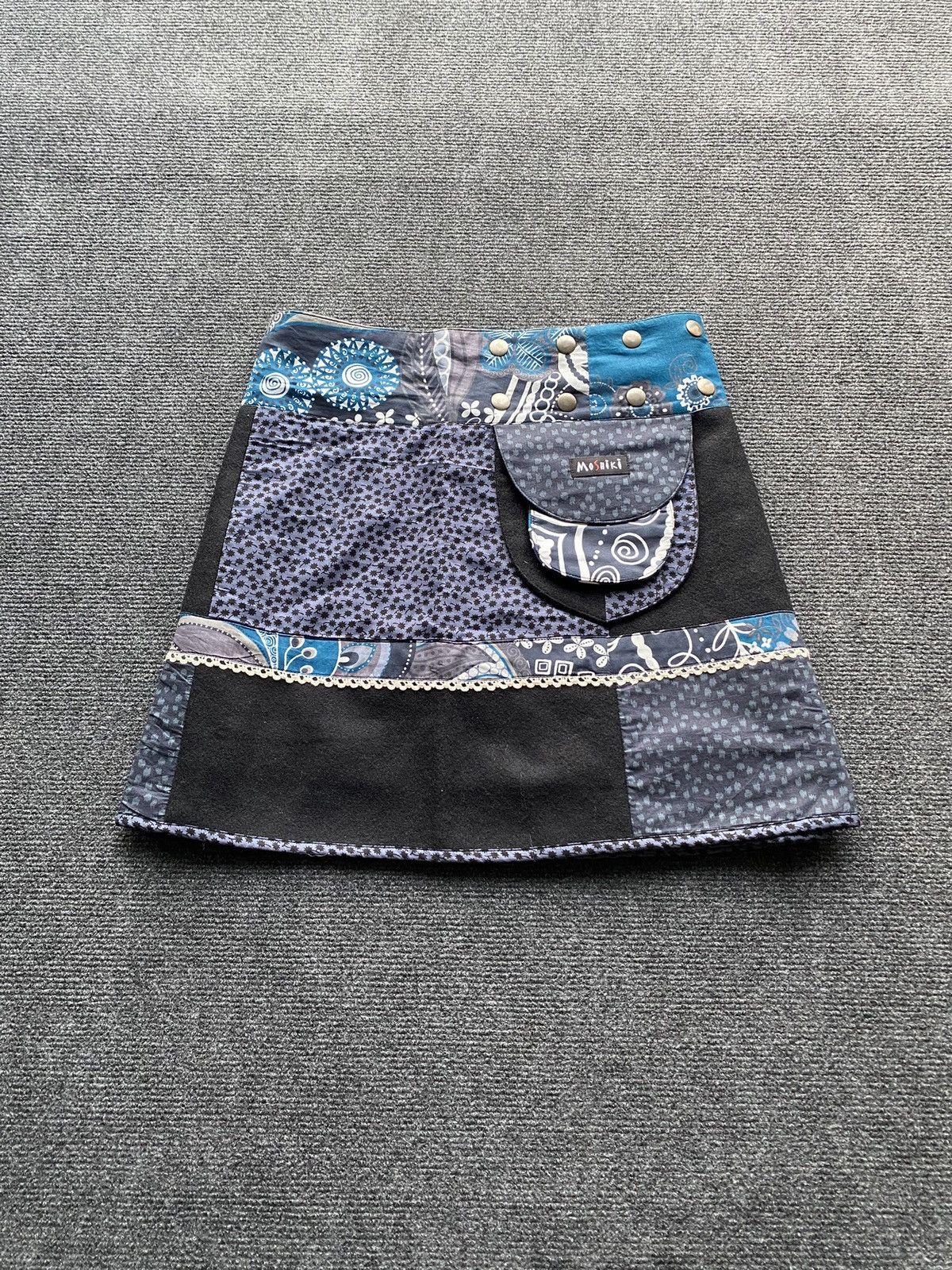 Other 🔥Opium Moshiki One Size India Gothic Skirt Alt emo punk Size 28" / US 6 / IT 42 - 1 Thumbnail