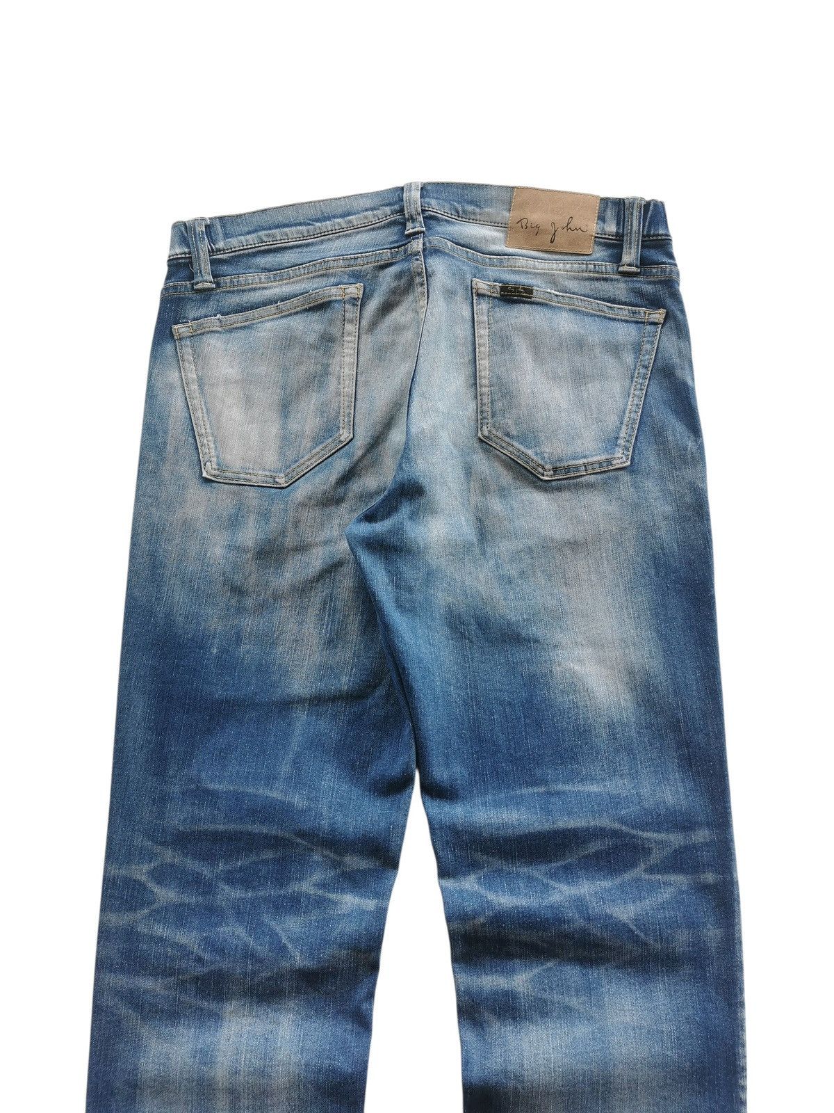 Big John Bigjohn stretchable ripped zigzag stitching vibes AMIRI Size US 33 - 6 Thumbnail