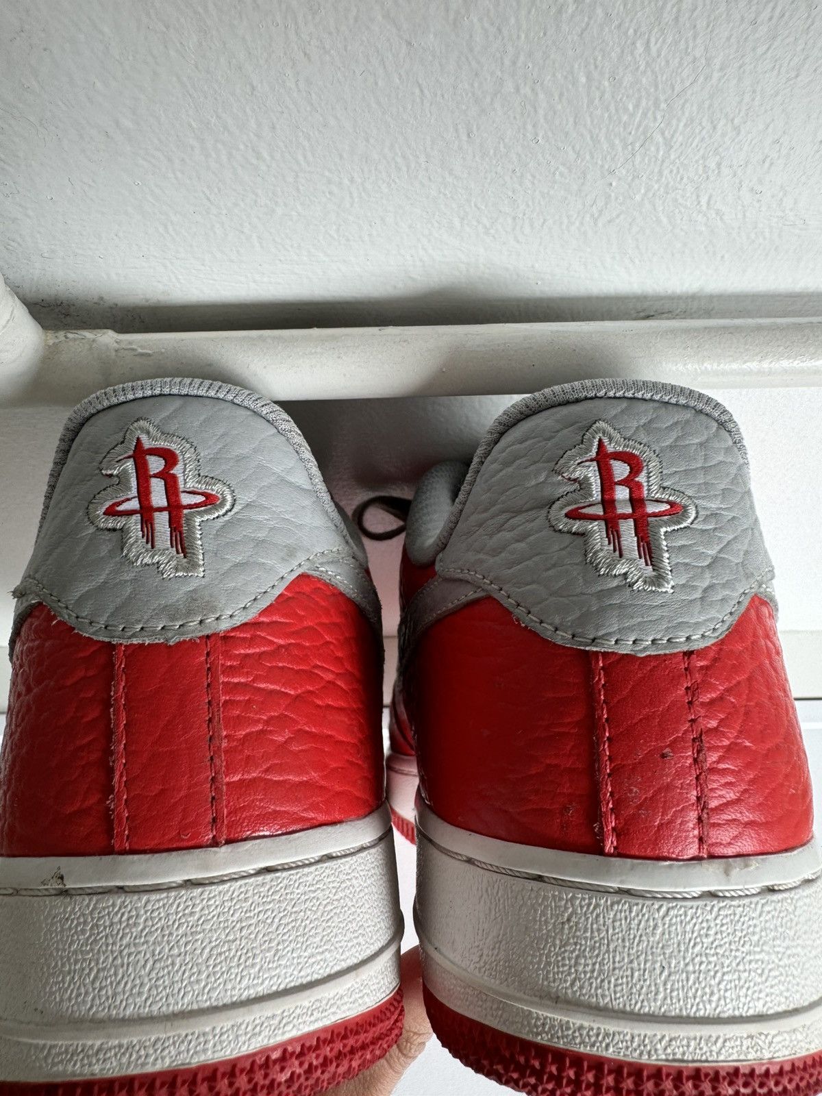 Nike Nike air force 1 Houston Rockets Size US 8.5 / EU 41-42 - 5 Thumbnail