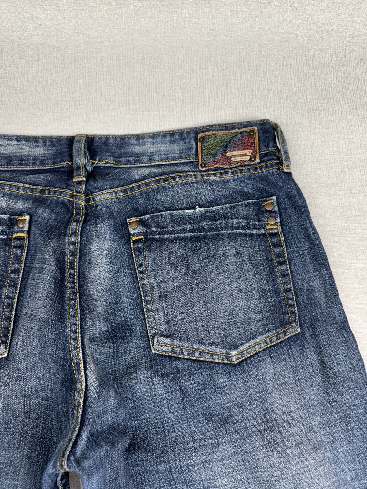 Japanese Brand × Vintage Men’s Vintage Diesel Distressed Jeans Denim Pants size 34 Size US 34 / EU 50 - 6 Thumbnail