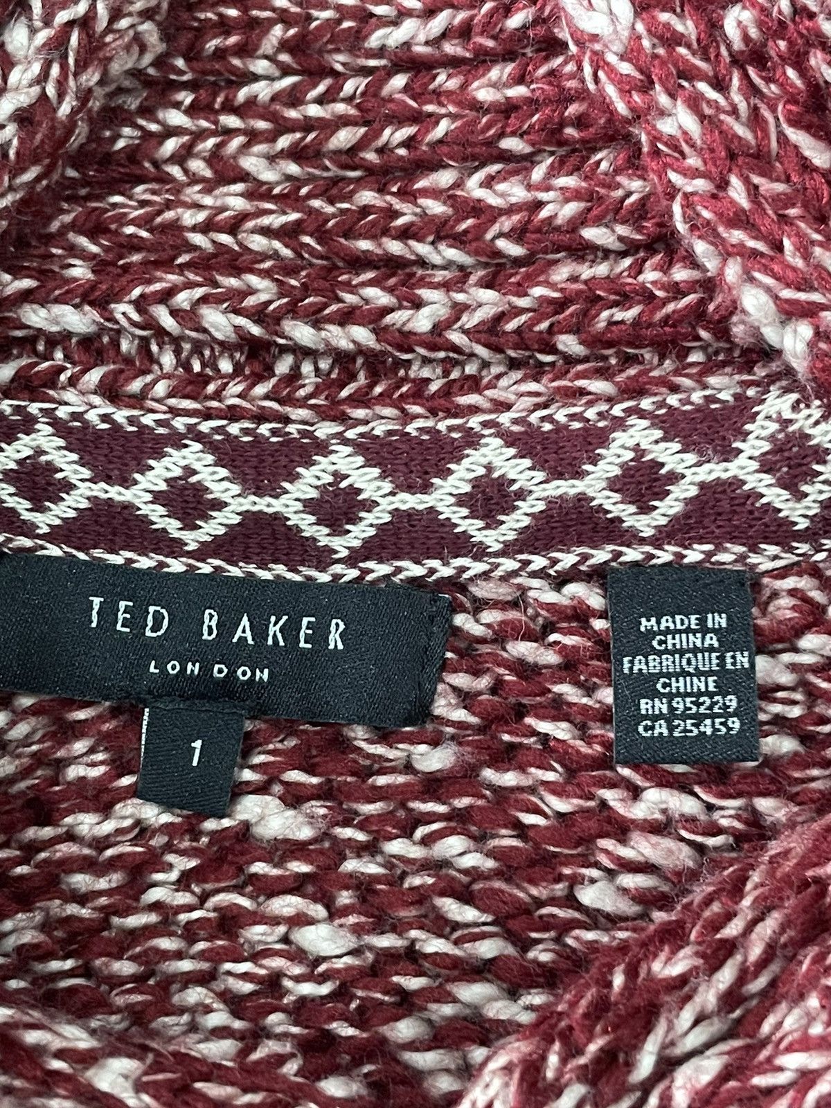 Ted Baker Ted Baker High Neck Sweater Size S / US 4 / IT 40 - 4 Thumbnail