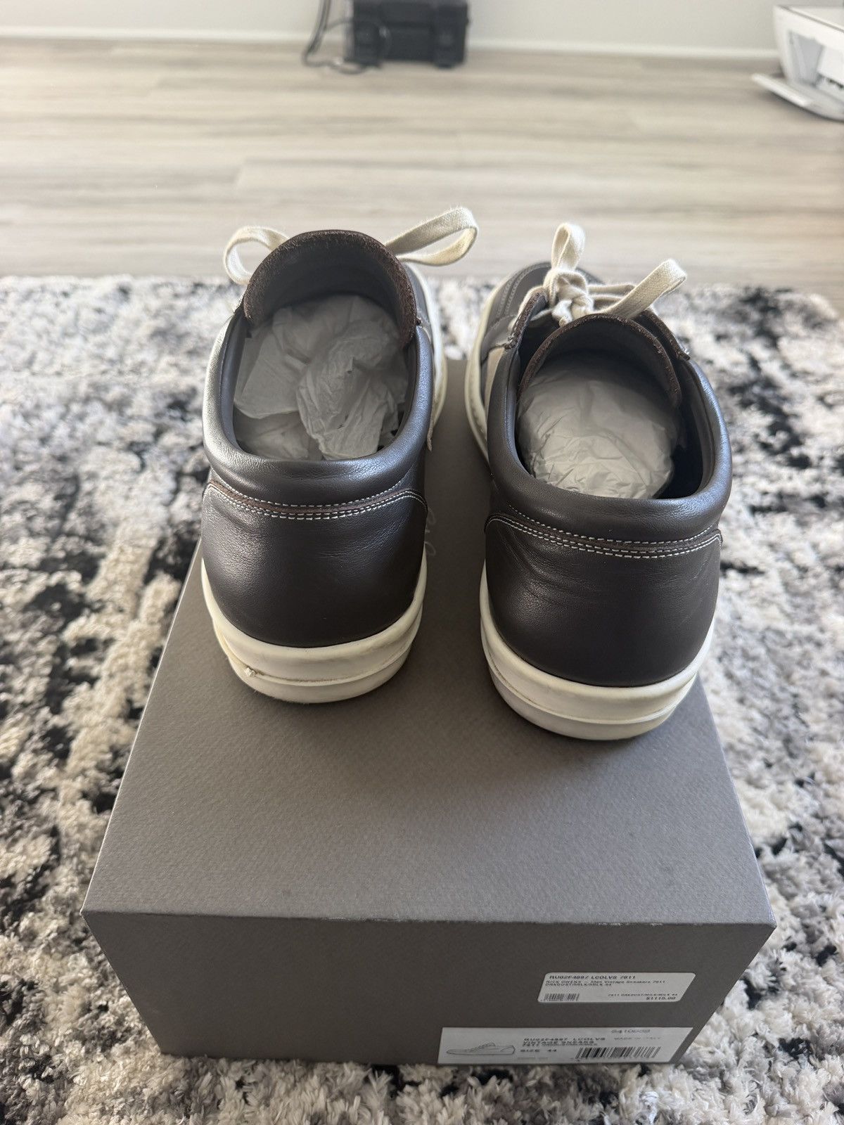 Rick Owens Rick Owens Low Top Vans Size US 11 / EU 44 - 5 Thumbnail