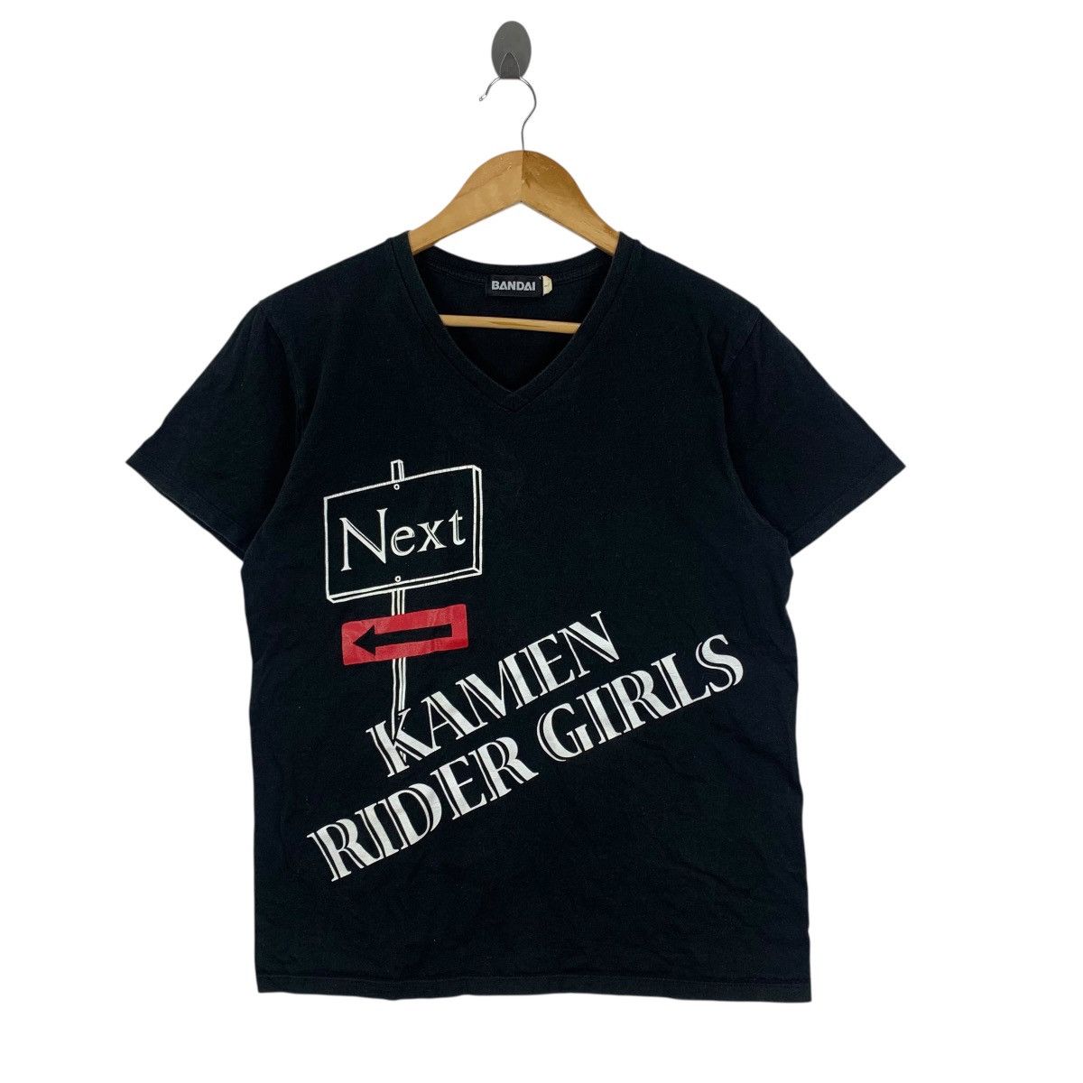 Japanese Brand KAMEN RIDER GIRLS Bandai Japan Anime Movie Tshirt Size US L / EU 52-54 / 3 - 1 Thumbnail