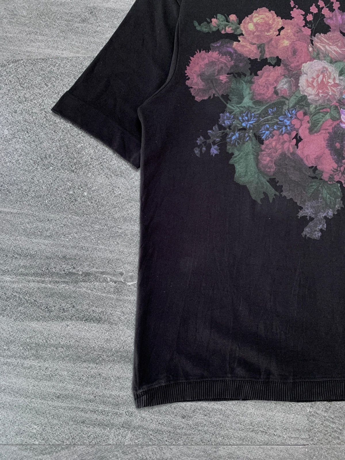 Dries Van Noten Flower/Flor Printed Ribbed Tee Size US M / EU 48-50 / 2 - 4 Thumbnail