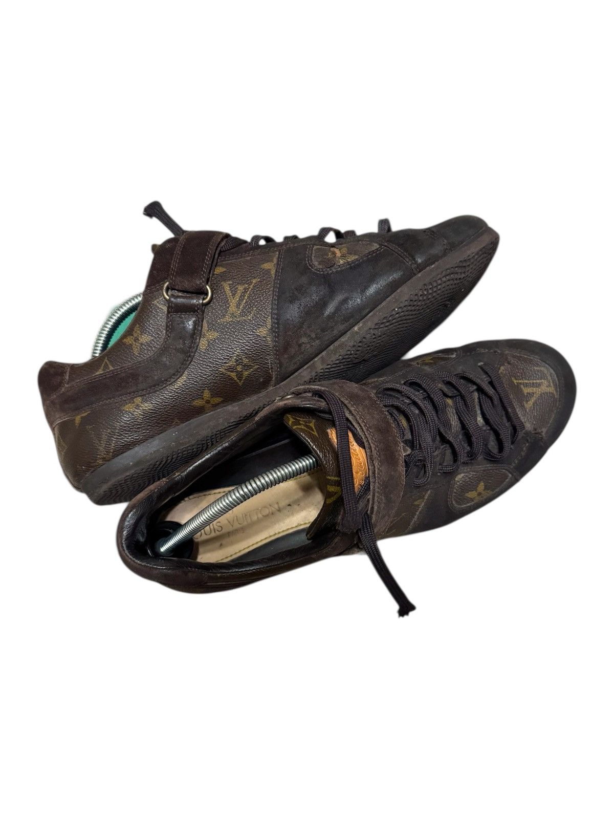 Louis Vuitton Louis Vuitton Sneakers Marrone Monogram Size US 9 / IT 39 - 1 Thumbnail