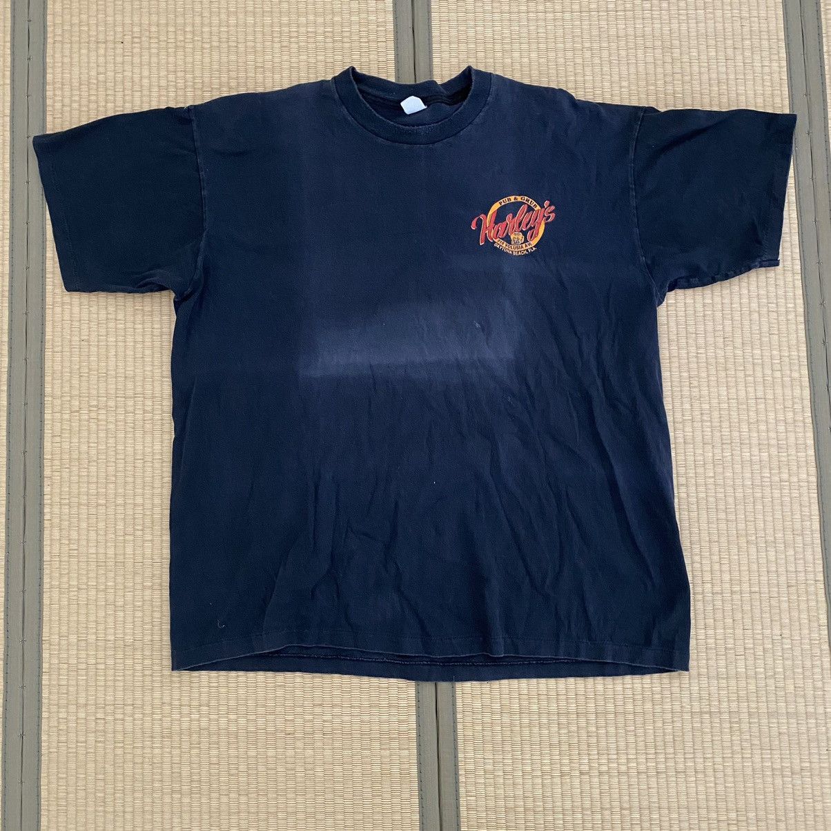 Harley Davidson × Vintage Vtg 1991 Daytona Bike Week Harleys Biker Sunfade Tee Size US XXL / EU 58 / 5 - 3 Thumbnail