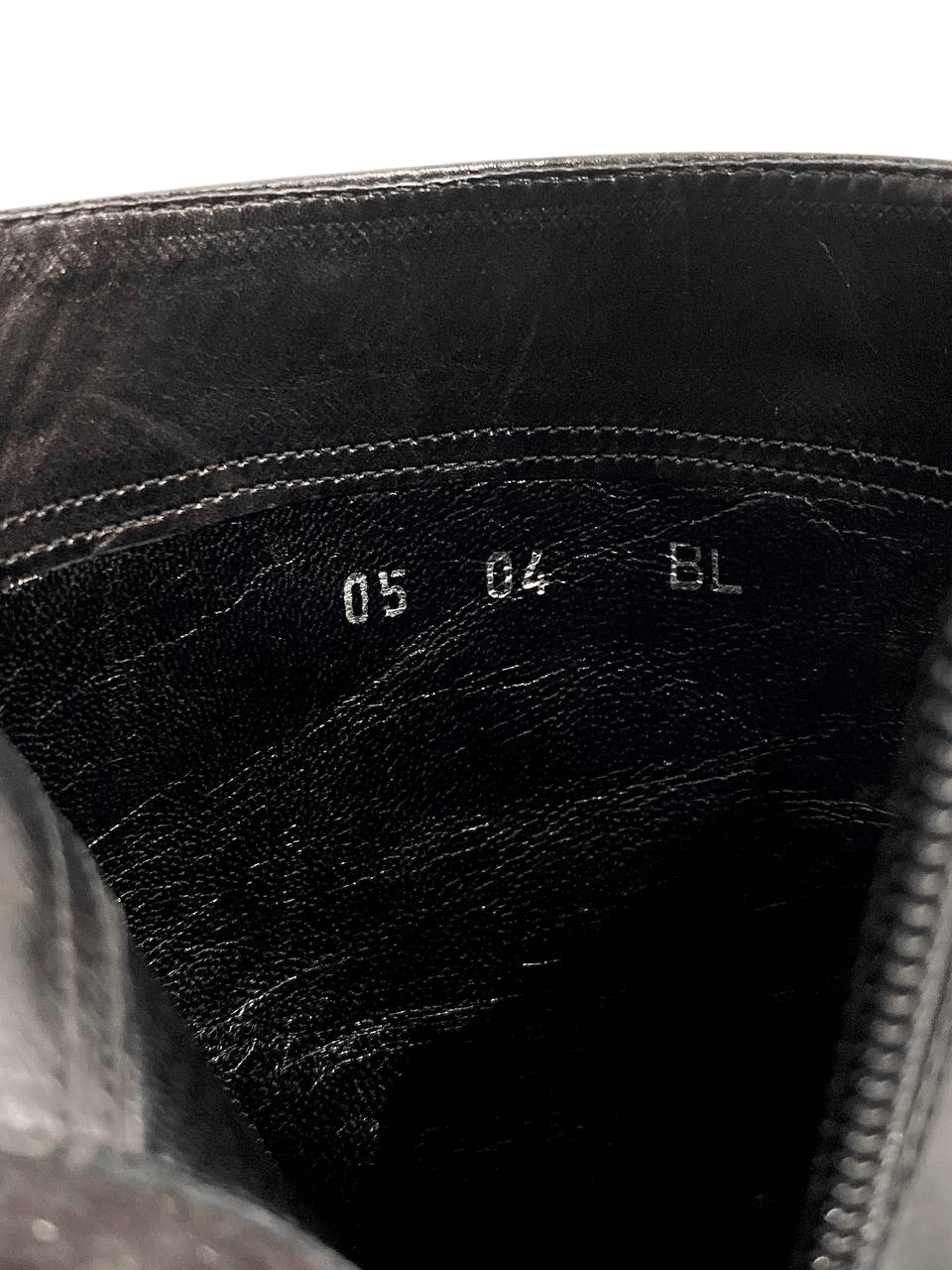 Dior Dior x Galliano D Logo Pearl Black Leather Ankle Boots Y2K Size US 6.5 / IT 36.5 - 14 Thumbnail