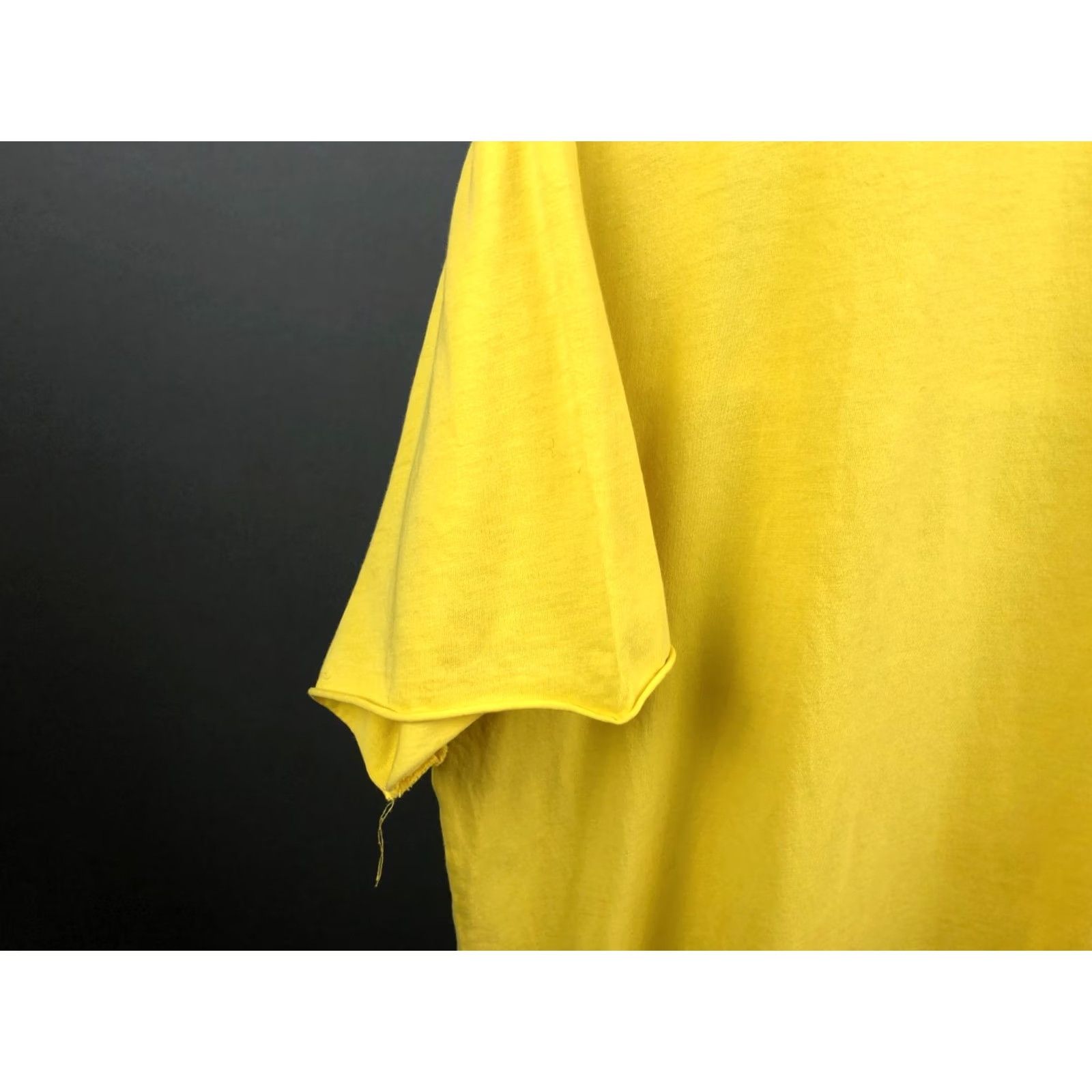Stella McCartney Stella McCartney Women's T-Shirt 42 Yellow Cotton Embroidered Short Sleeve Size M / US 6-8 / IT 42-44 - 7 Thumbnail
