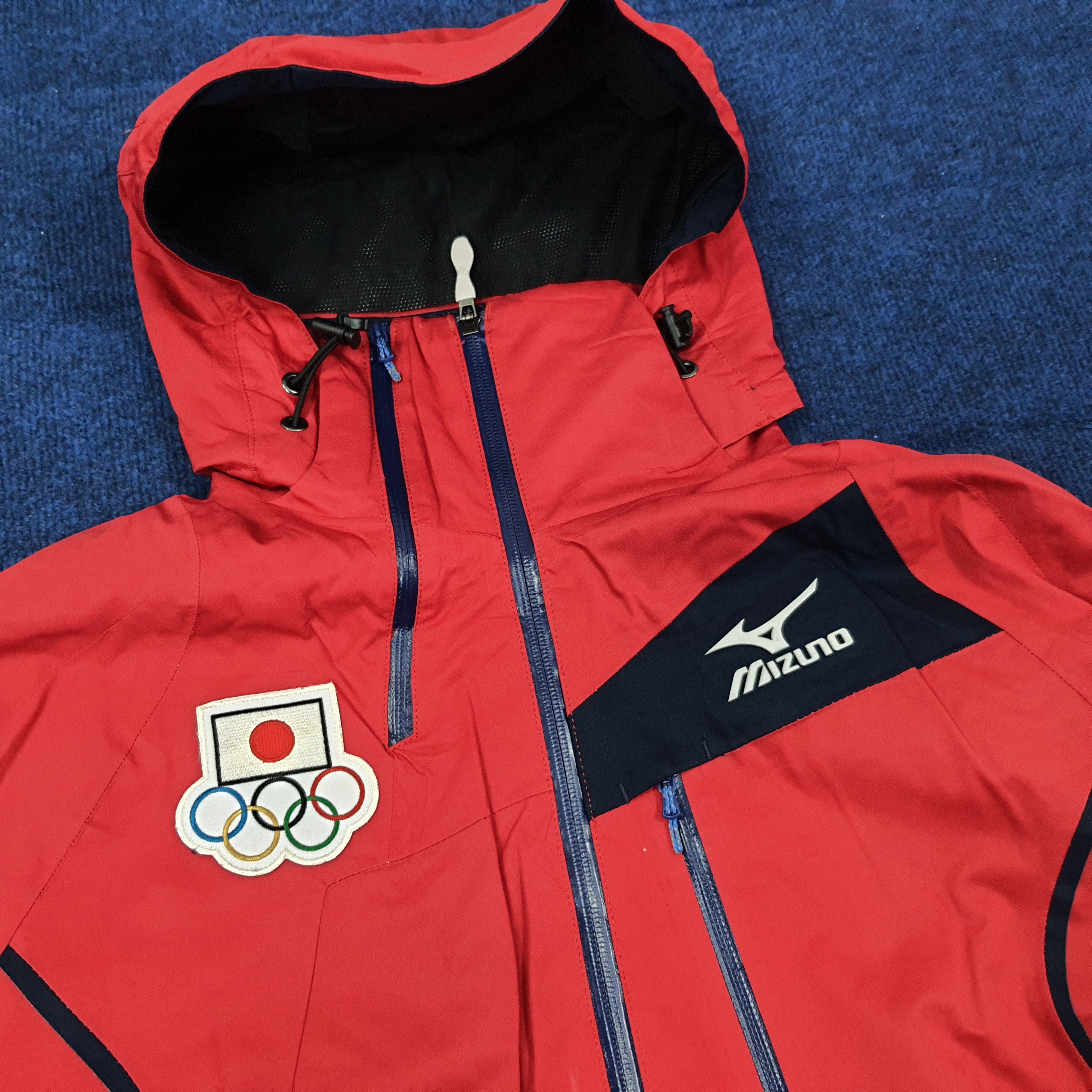 Mizuno Vintage Mizuno Olympic Japan Thermal Plus Jacket C264N12 Size US L / EU 52-54 / 3 - 2 Thumbnail