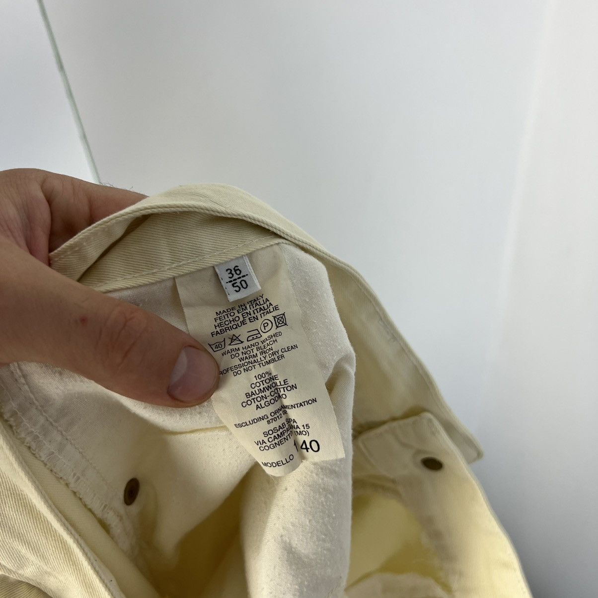 Trussardi Vintage Y2K Trussardi Jeans Mini Logo Baggy Pants Size US 32 / EU 48 - 6 Thumbnail