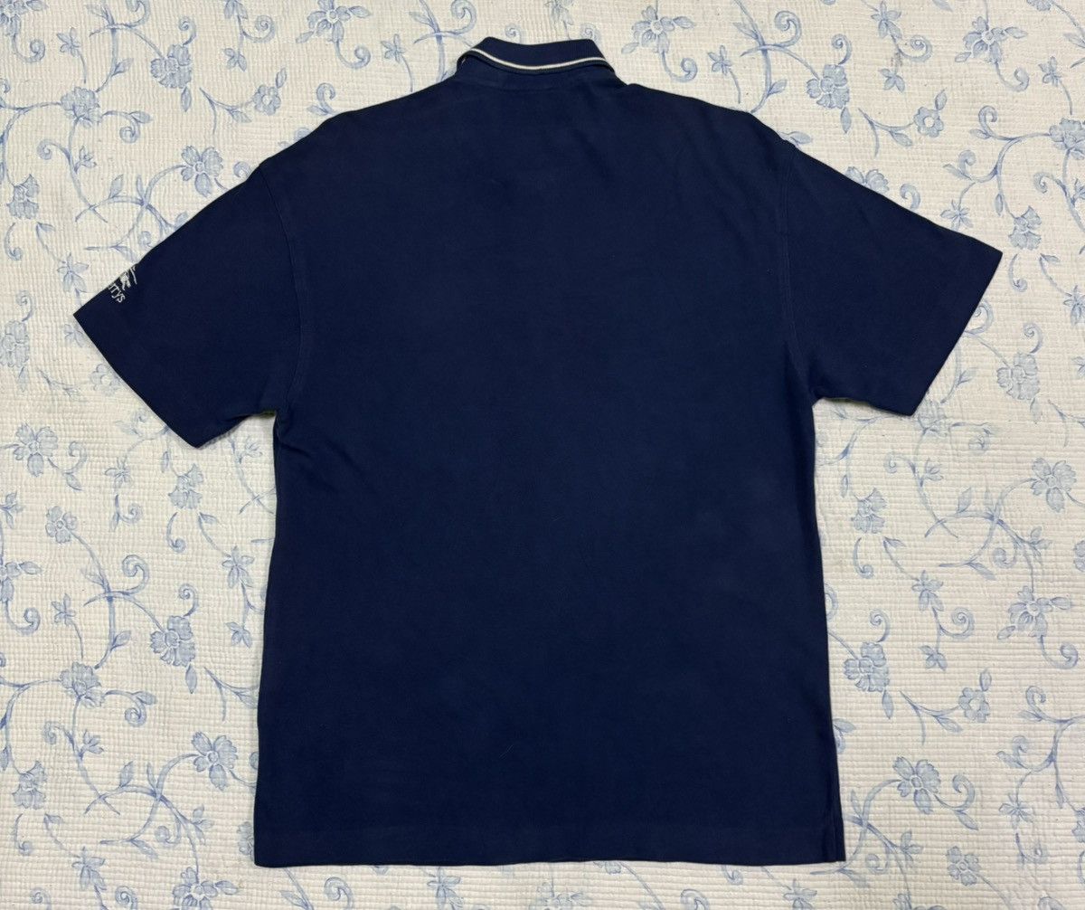 Burberry Burberrys Vintage Golf Polo Shirt Navy Valencia 90s Size US M / EU 48-50 / 2 - 5 Thumbnail