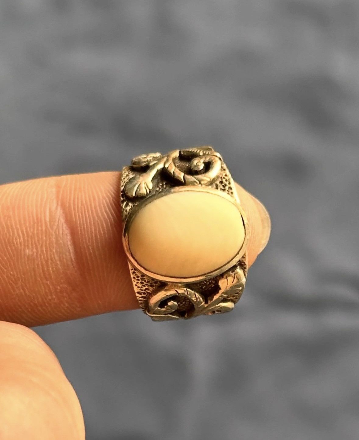 Jewelry × Vintage rare ‘SILPADA’ Sterling Vintage Bone ring, sz: 7 Size ONE SIZE - 6 Thumbnail