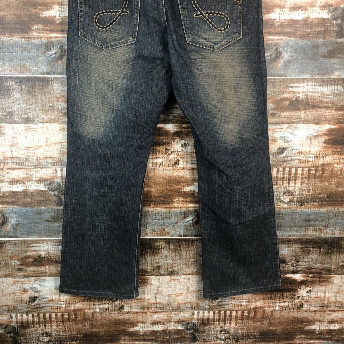Vintage DL Japanese Brand Blue Denim Pants #C301 Size US 34 / EU 50 - 16 Thumbnail