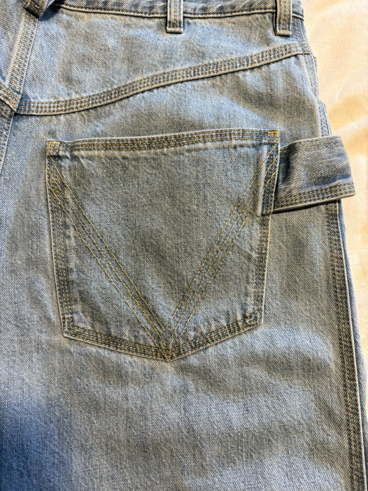 Bottega Veneta Bottega Veneta baggy wide leg denim pants. Size US 30 / EU 46 - 13 Thumbnail