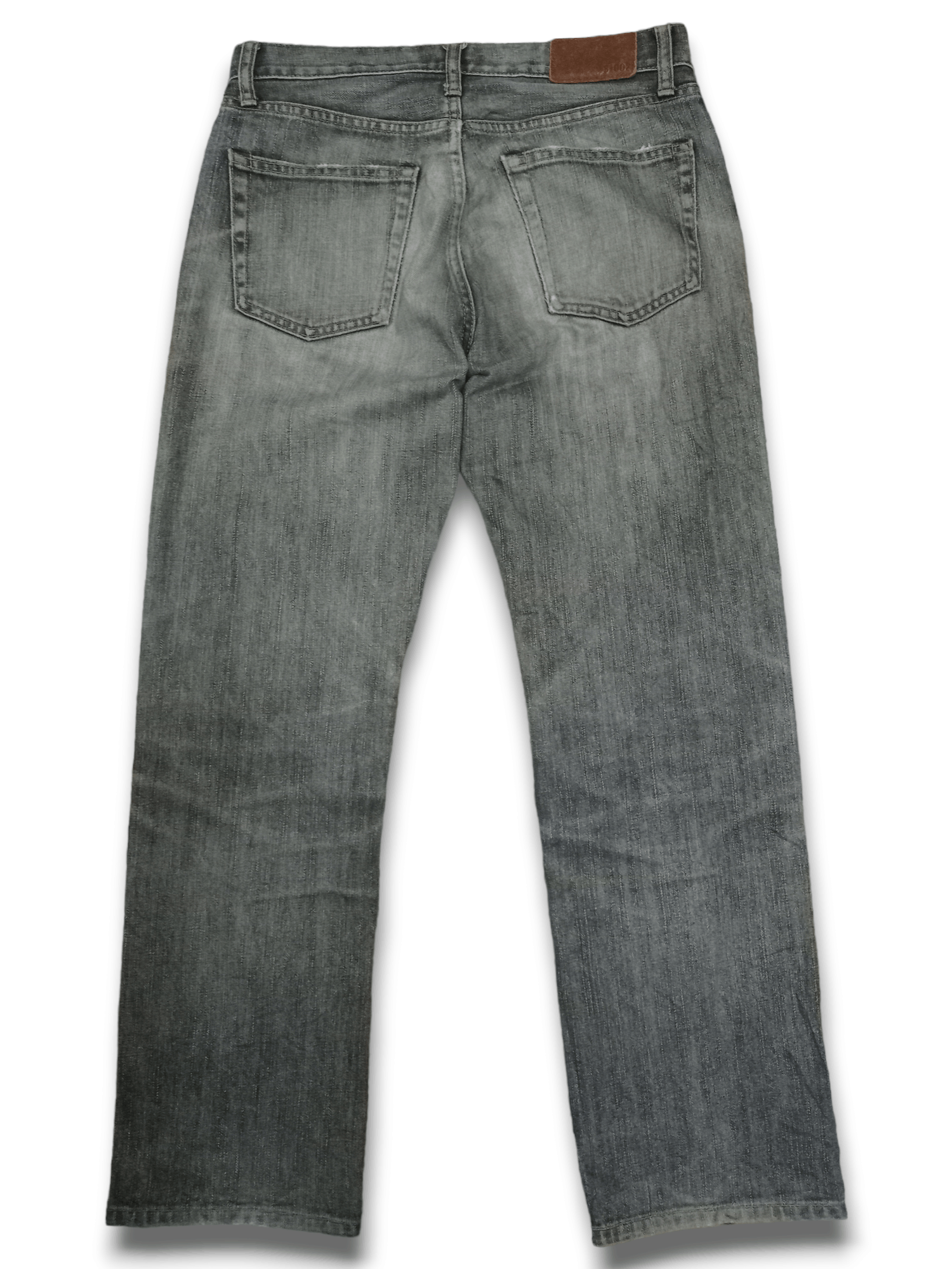 Japanese Brand × Uniqlo S002 Vintage Japanese Uniqlo Grey Loose Jeans 30x28 Size US 30 / EU 46 - 2 Thumbnail