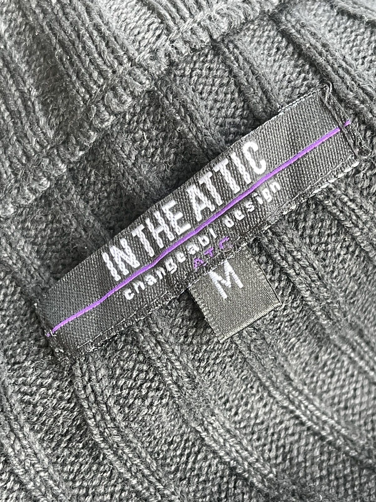 In The Attic Patched Knitted Jacket Size US M / EU 48-50 / 2 - 13 Thumbnail