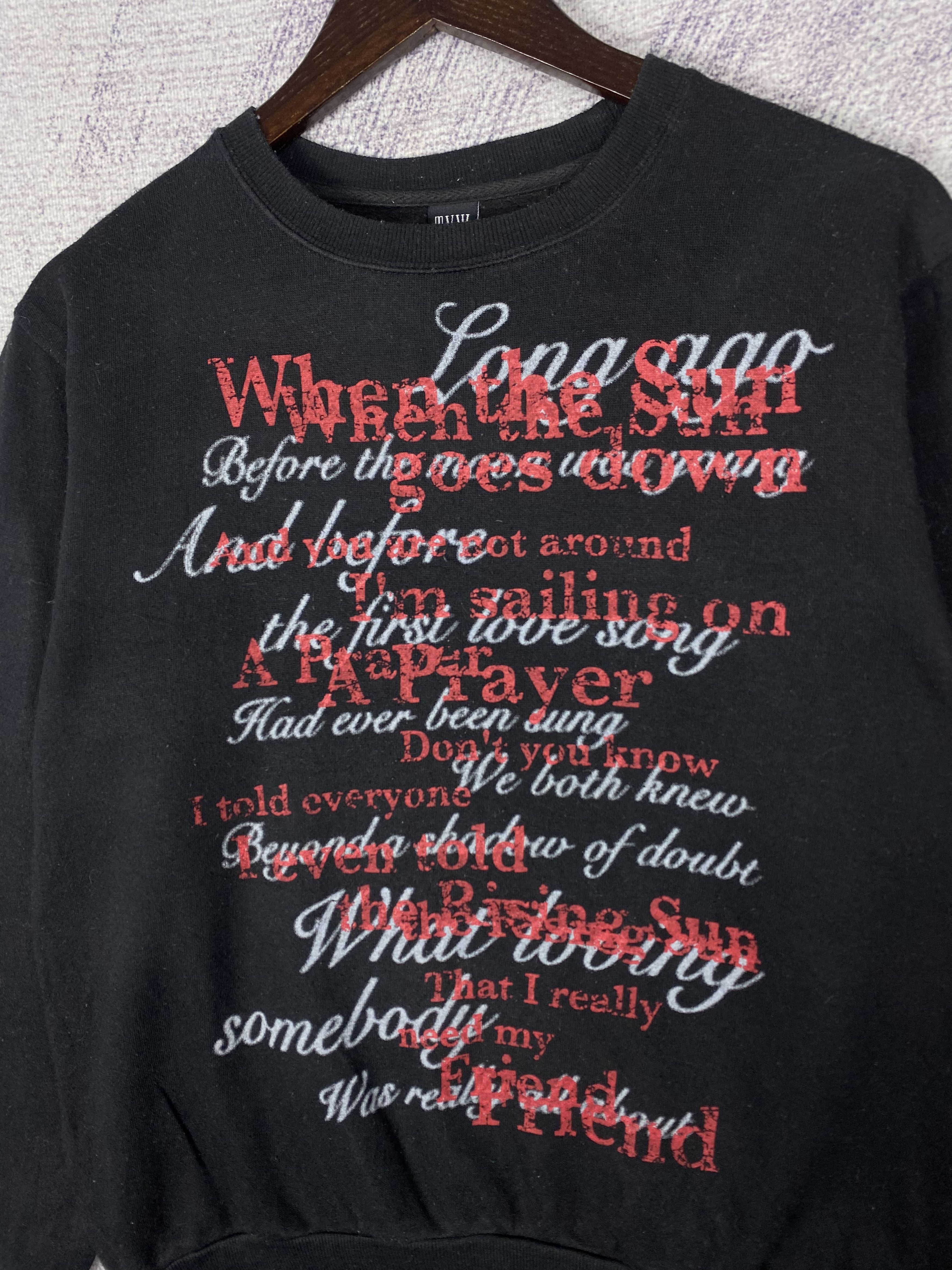 Japanese Brand Vintage TVW Crewneck Sweatshirts Size US L / EU 52-54 / 3 - 3 Thumbnail