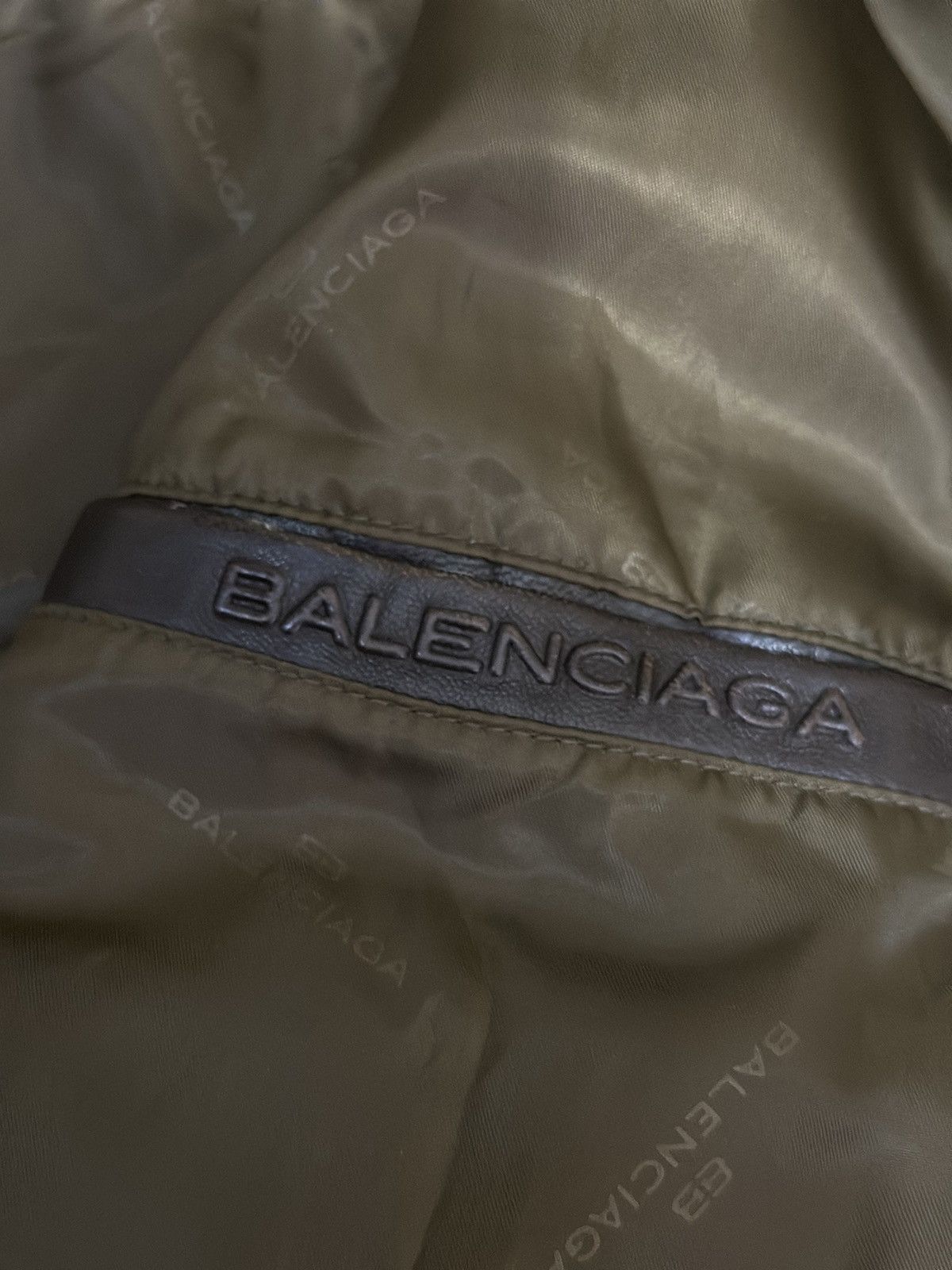 Balenciaga × Vintage Balenciaga Brown Leather Jacket Size US M / EU 48-50 / 2 - 6 Thumbnail