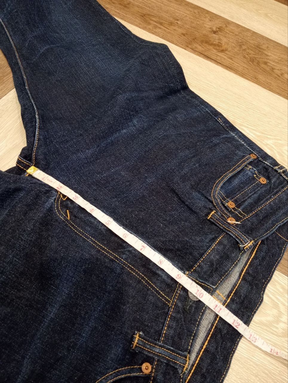 The Flat Head THE FLAT HEAD JAPAN BLUE DENIM FLARED PANTS Size US 36 / EU 52 - 16 Thumbnail