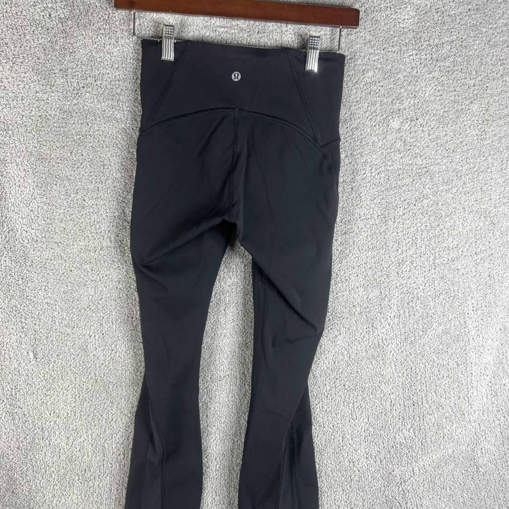 Lululemon Lululemon Leggings Womens S Black High Rise Ankle Yoga Compression Pants Size 28" / US 6 / IT 42 - 4 Thumbnail