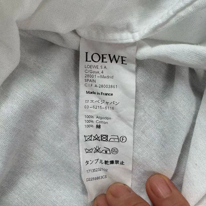 Loewe LOEWE White dress shirt Size XXS / US 00 / IT 34 - 4 Thumbnail