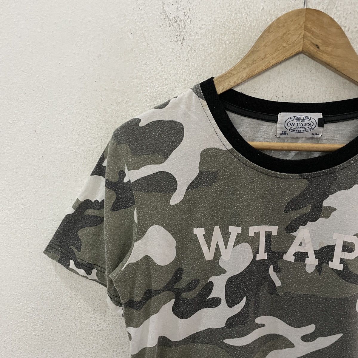 Wtaps Vintage Wtaps Camo T-shirt Size US S / EU 44-46 / 1 - 3 Thumbnail