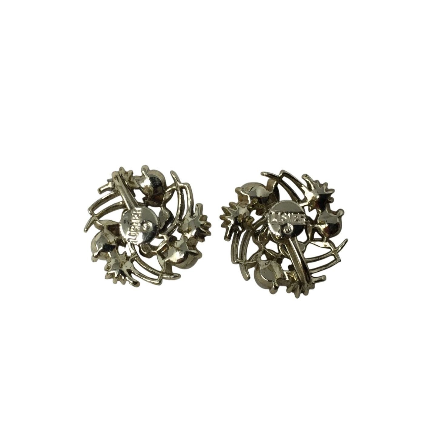 Other Women's Vintage LISNER Gold Tone Clip On Screw Back Earrings Size ONE SIZE - 2 Thumbnail