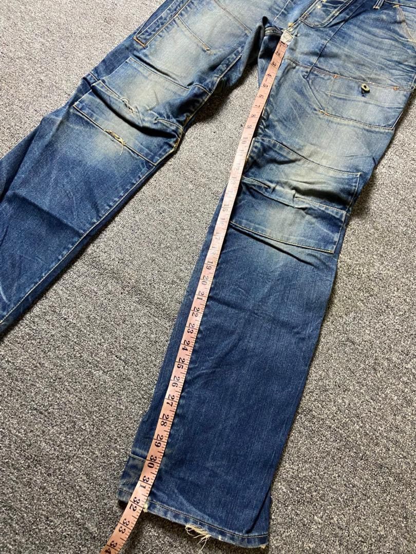 G-Star Vintage G-Star Raw Denim Distressed Jeans (135) Size US 33 - 9 Thumbnail