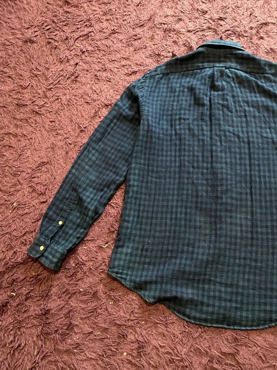 Polo Ralph Lauren Vintage Polo Ralph Lauren Custom Fit Checkered Shirt Size L Size US L / EU 52-54 / 3 - 14 Thumbnail