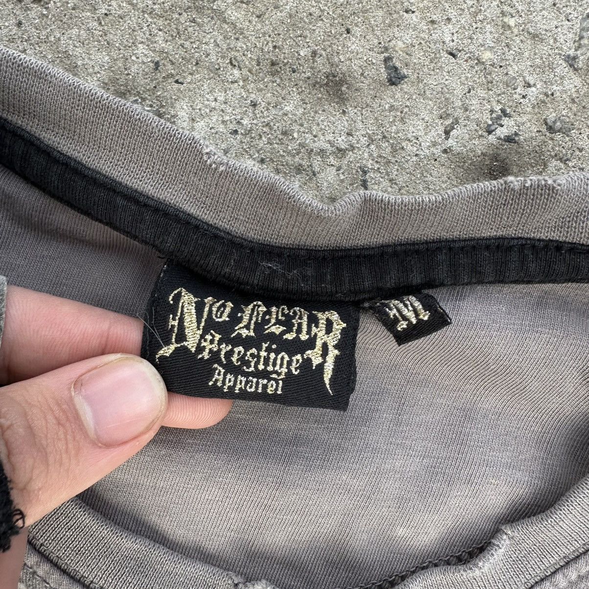 Affliction × Japanese Brand × No Fear VTG Japanese Style Adult No Fear T-shirts Crazy Fit Y2K 00s Size US M / EU 48-50 / 2 - 7 Thumbnail