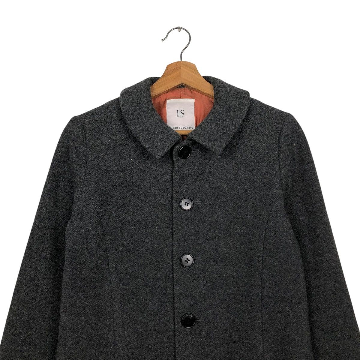 Issey Miyake 🔥VINTAGE LONG JACKET BUTTON IS SUNAO KUWAHARA ISSEY MIYAKE Size M / US 6-8 / IT 42-44 - 4 Thumbnail