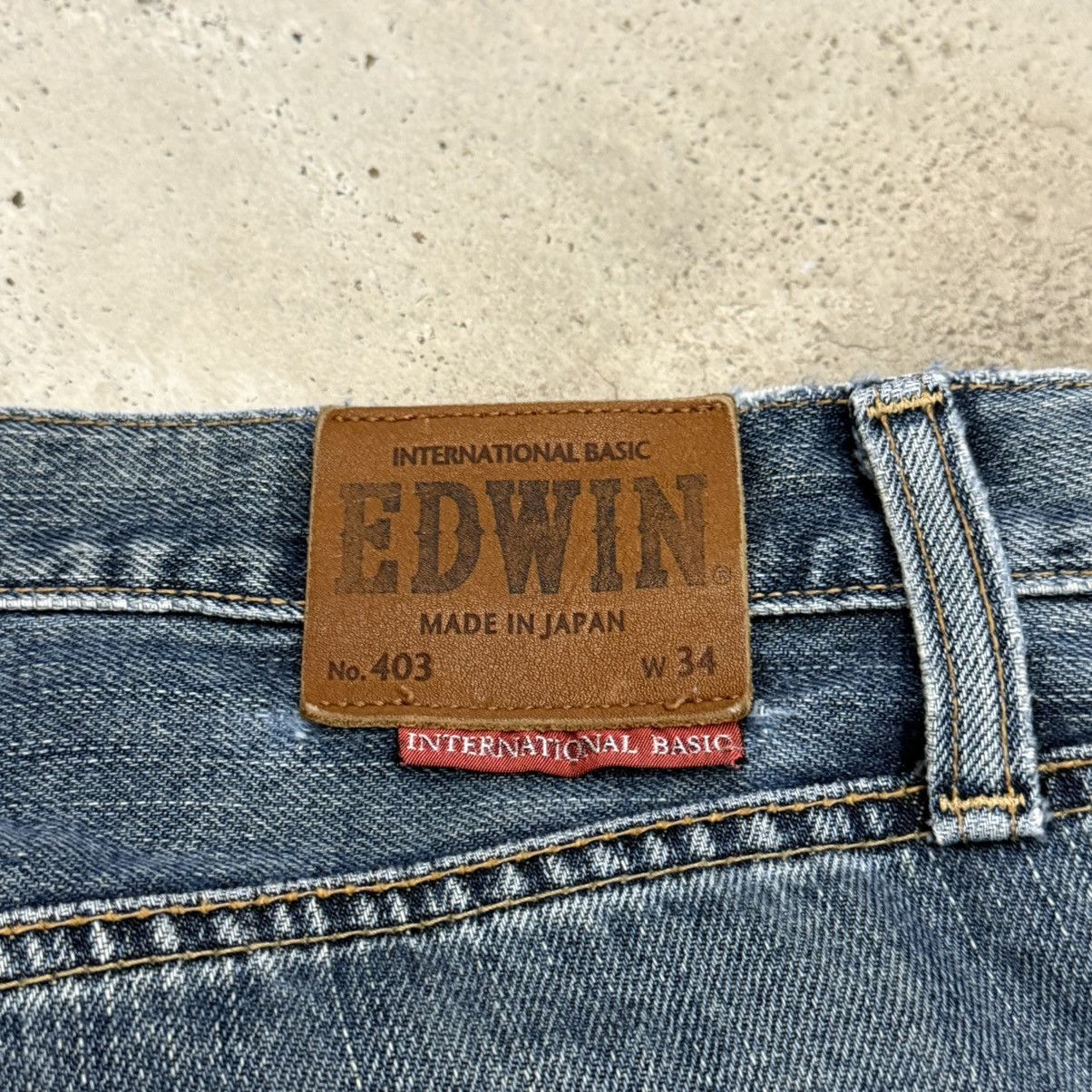 Edwin Edwin 403 International Basic Japanese Denim Pants Size US 35 - 15 Thumbnail