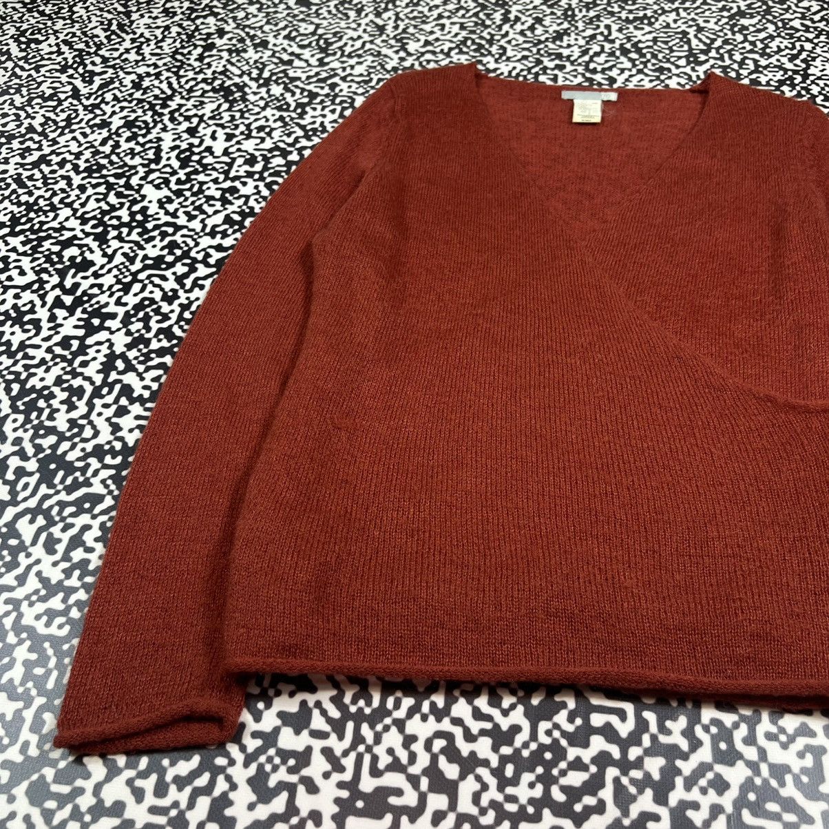 Japanese Brand Vintage Y2K Japanese Style Kid Mohair Avant Garde Sweater Size XL / US 12-14 / IT 48-50 - 11 Thumbnail