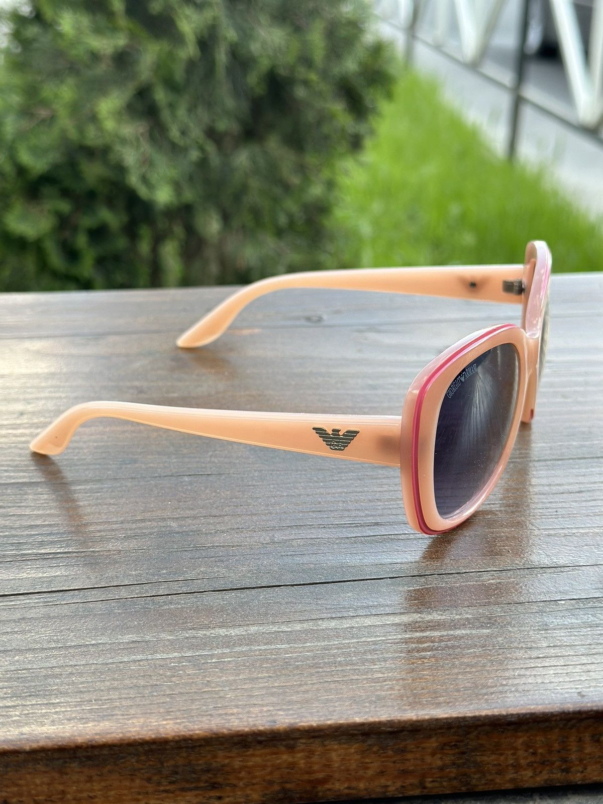 Giorgio Armani × Vintage 🩸RARE🩸Vintage Giorgio Armani sunglasses Size ONE SIZE - 4 Thumbnail
