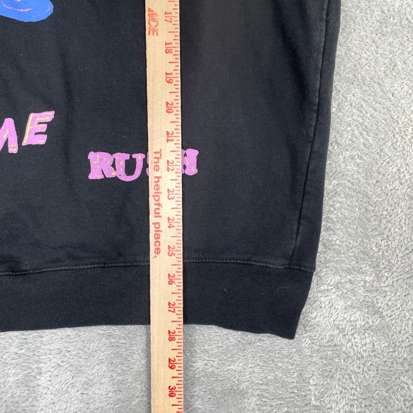 Vintage VINTAGE Big Time Rush Hoodie Mens L Black Rusher BTR Graphic Band Tour Sweatshirt Size US L / EU 52-54 / 3 - 6 Thumbnail