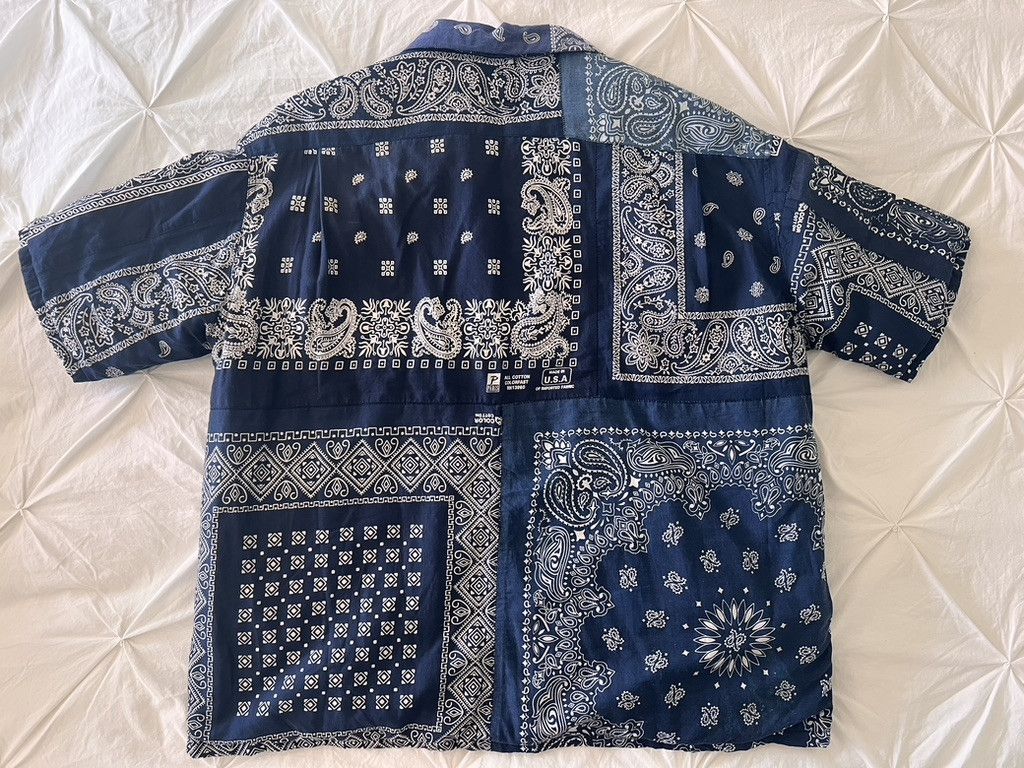 Visvim ICT Wallis down bandana shirt Size US XL / EU 56 / 4 - 2 Thumbnail