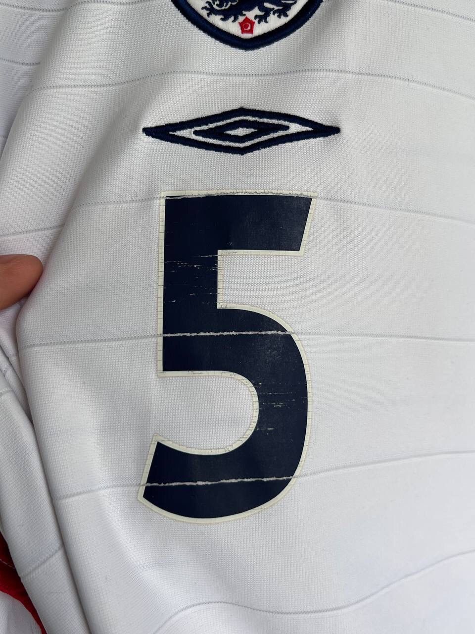 Umbro × Vintage Umbro England 2003 2005 Terry #5 Long Sleeve Jersey Size US L / EU 52-54 / 3 - 11 Thumbnail