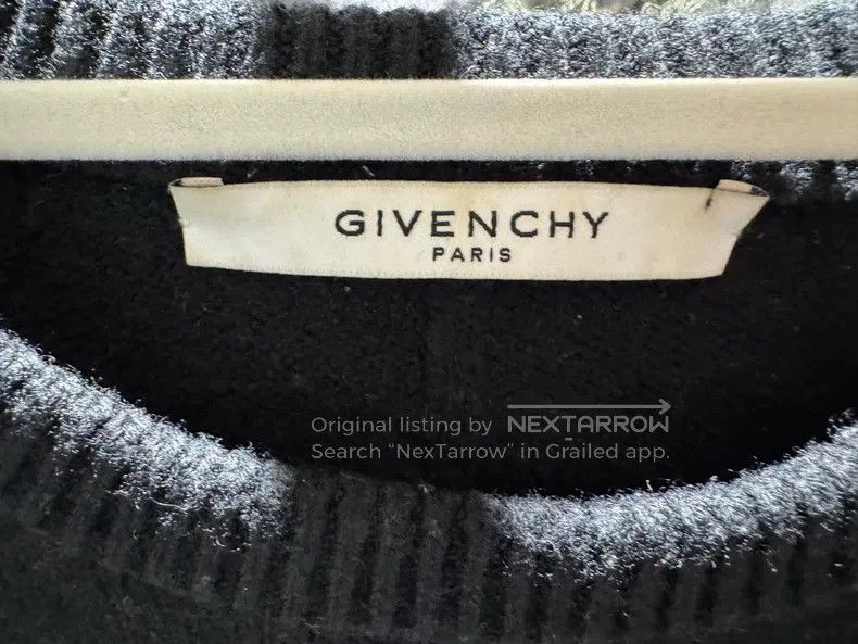 Givenchy Givenchy Colorblock Letter Logo Knit Sweater Size US S / EU 44-46 / 1 - 3 Thumbnail
