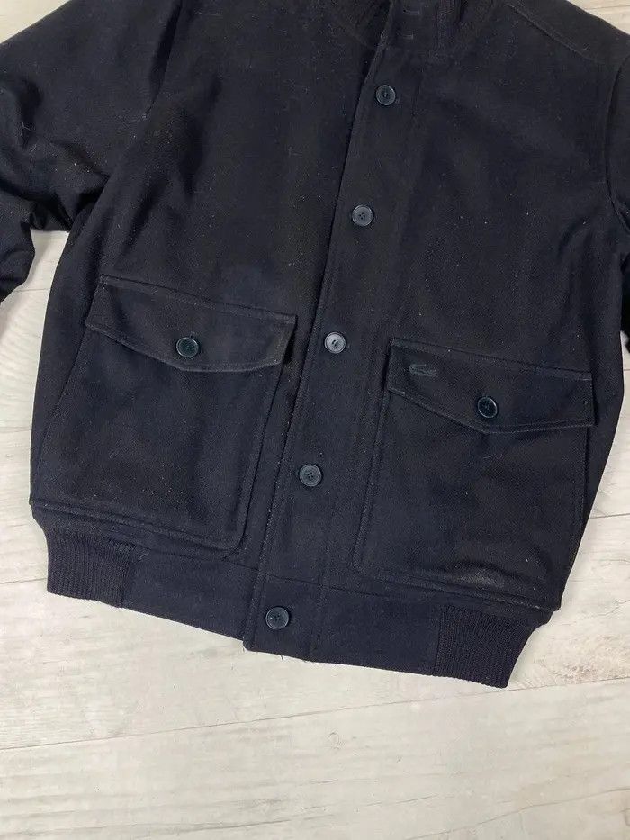 Lacoste Vintage Lacoste Wool Bomber Jacket Size US L / EU 52-54 / 3 - 3 Thumbnail