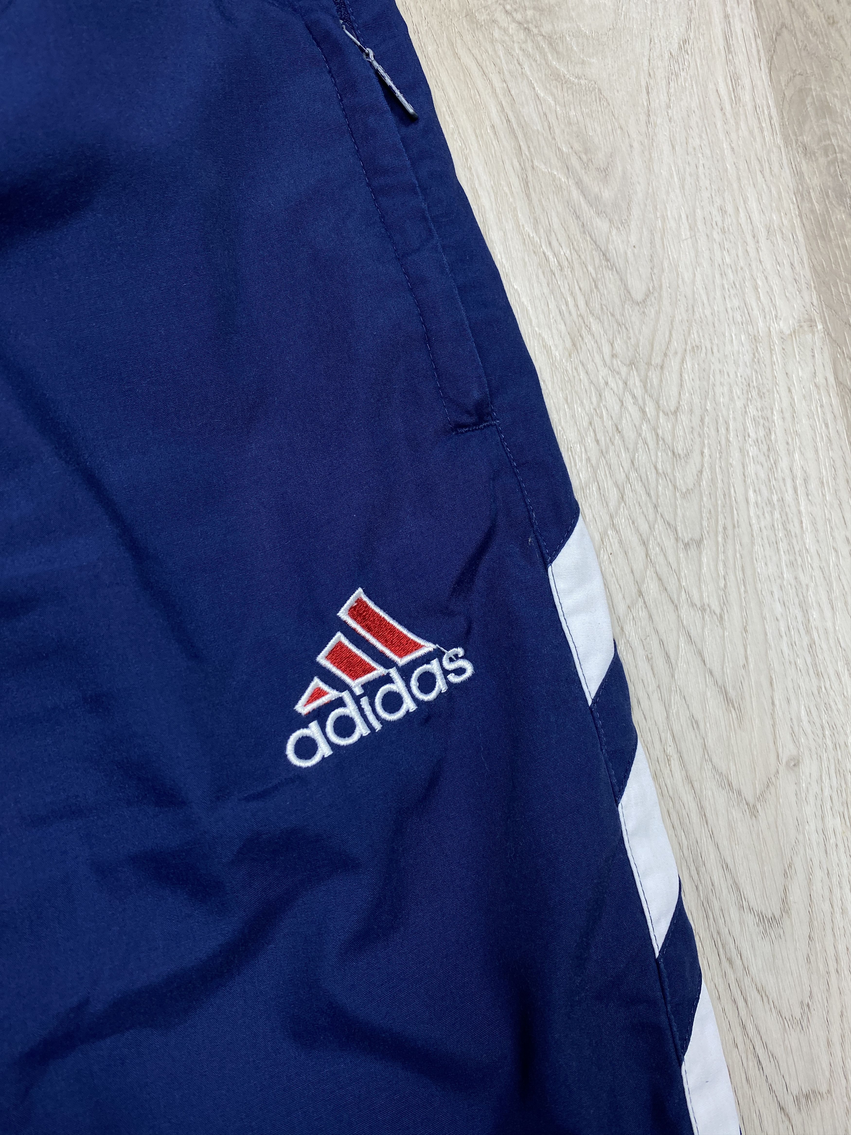 Adidas Adidas Vintage Mens Nylon Track Suit Jacket + Pants Size US 34 / EU 50 - 10 Thumbnail