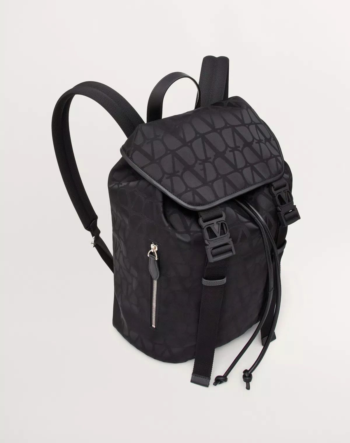 Valentino oc11z0725 Size: OS/Iconographe Nylon Backpack in Black Size ONE SIZE - 5 Thumbnail