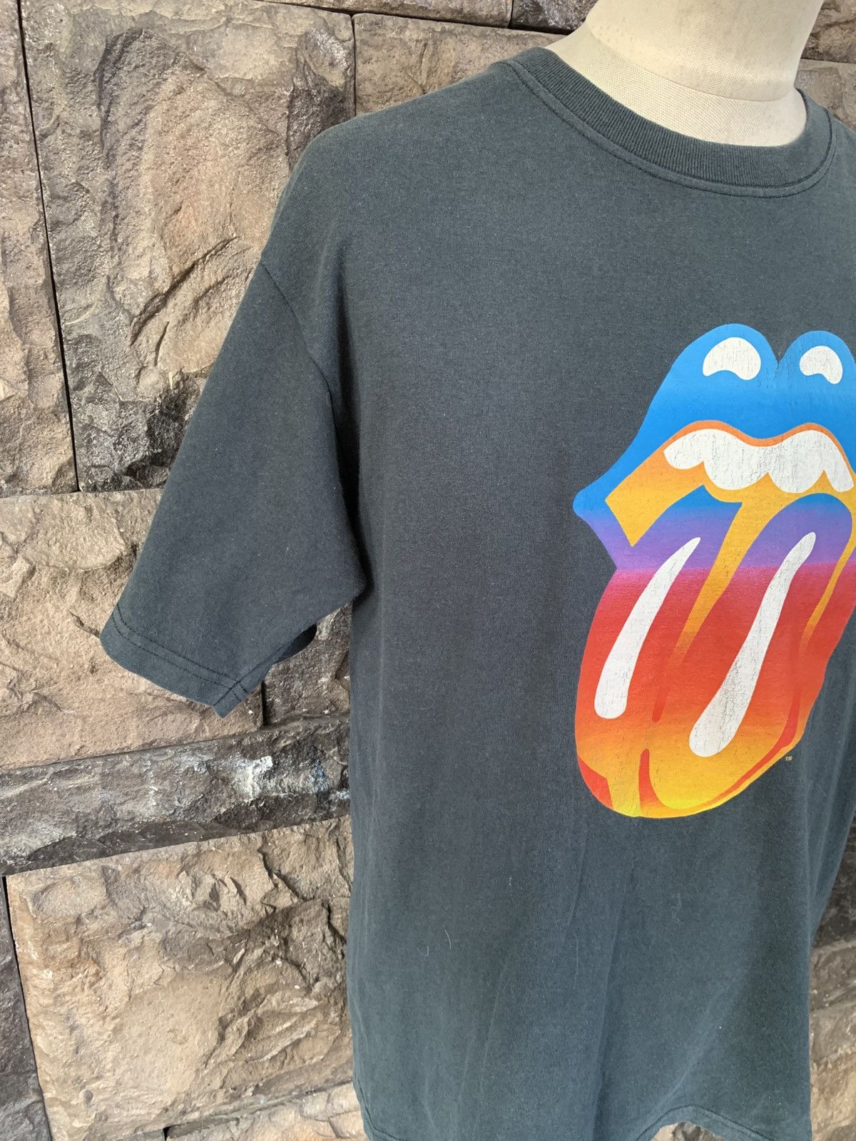 Band Tees × The Rolling Stones × Vintage Vintage The Rolling Stones Japan Tour 2003 Rock Band T shirt Size US M / EU 48-50 / 2 - 4 Thumbnail