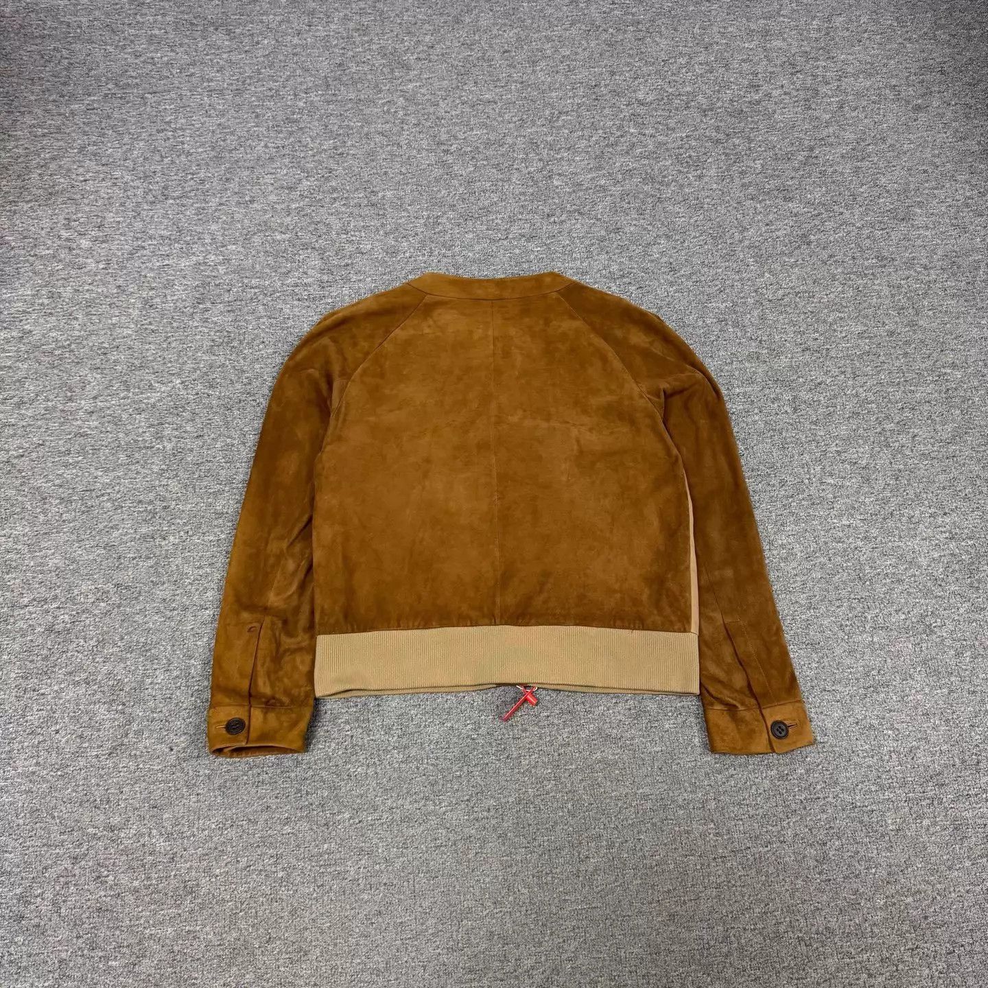 Fendi Fendi FF suede panel cardigan neutral unisex 48 Size XL / US 12-14 / IT 48-50 - 2 Thumbnail