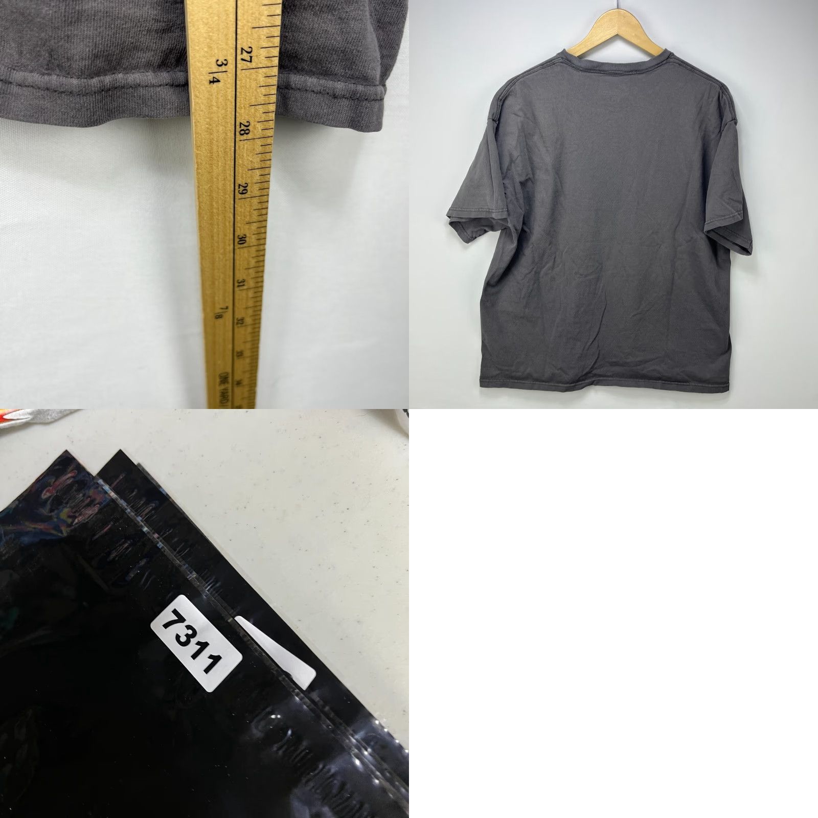 Vintage VINTAGE MMA Elite Shirt Mens XL Gray 90s Skull Alien Faded T Shirt Size US XL / EU 56 / 4 - 8 Thumbnail