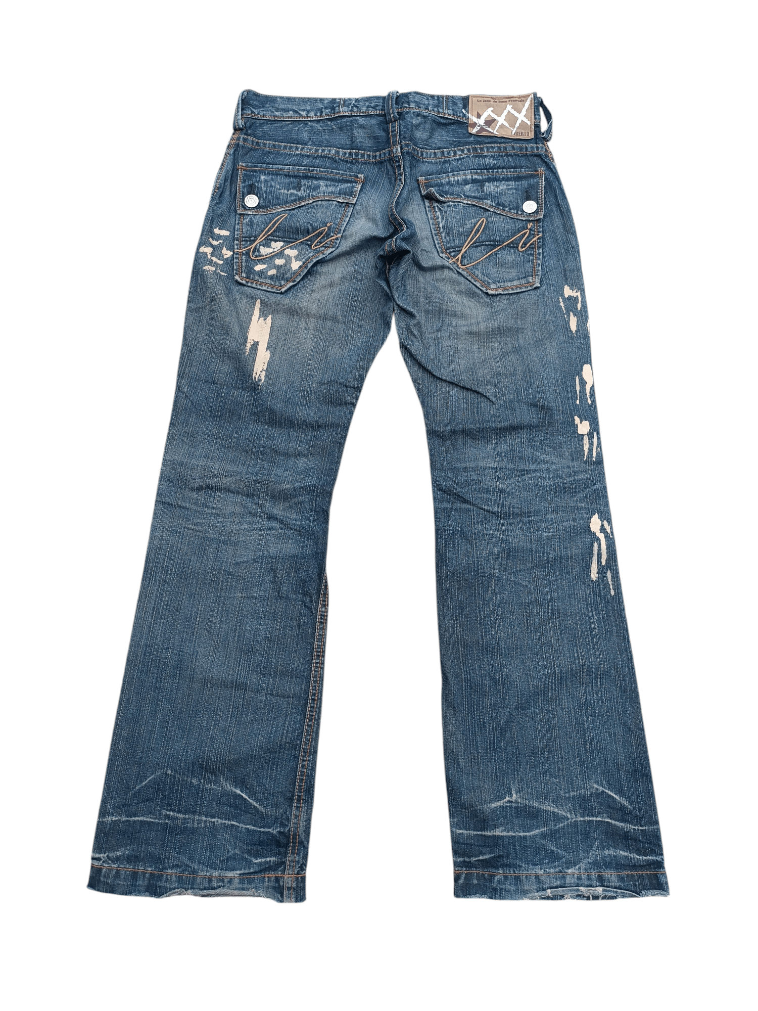 Hysteric Glamour × Japanese Brand RARE 🔥 Japan 🇯🇵 Liberto Distressed Design Size US 34 / EU 50 - 12 Thumbnail